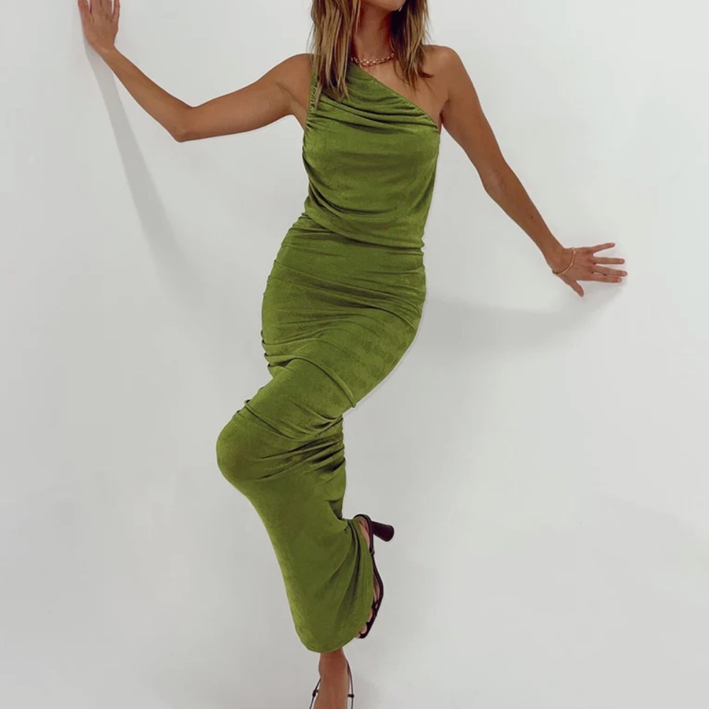 Princess Polly The Green Goddess Dress